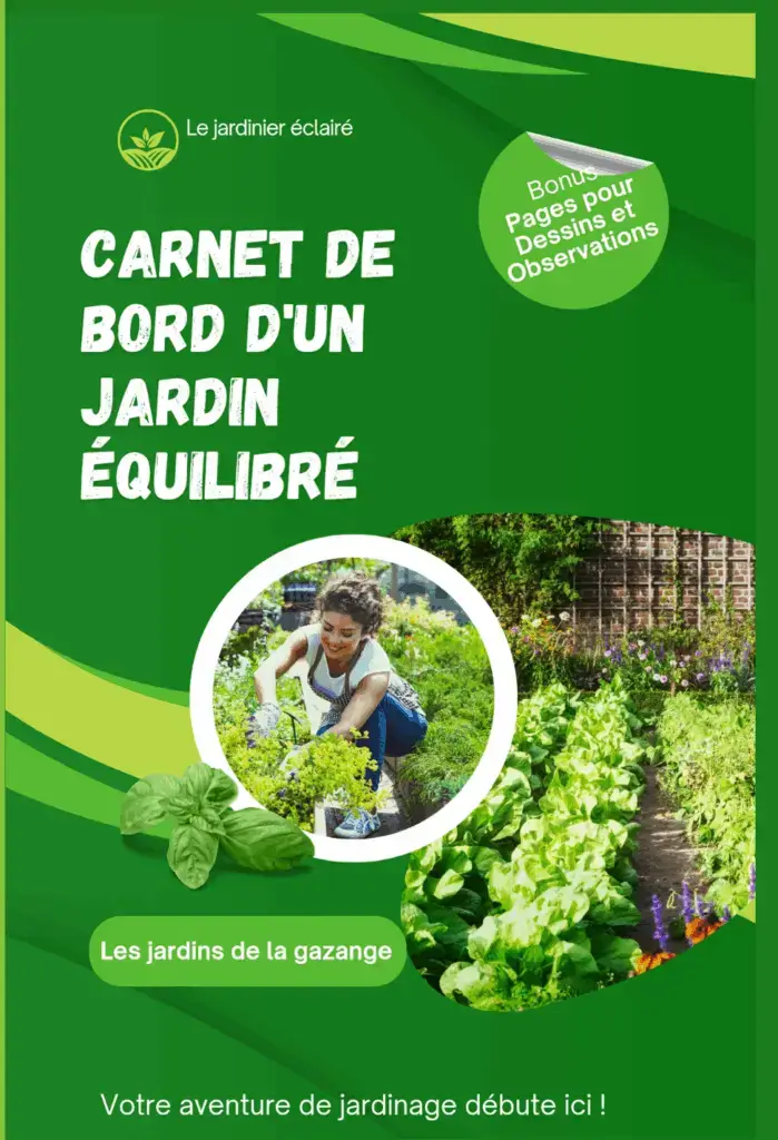 mon livre : carnet de bord d'un jardin équilibré